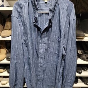 Haggar Dress Shirt. Long Sleeve